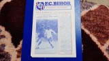 program - supliment FC Bihor dec. 1983