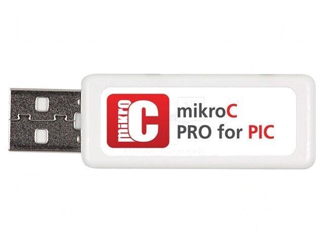 Compilator C USB Dongle License pentru PIC10F, PIC12F, PIC16F, PIC18F