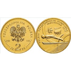 Polonia 2010 - 2 zloty, necirculata - J.O. Vancouver
