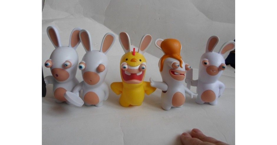 2018 BURGER KING RABBIDS INVASION KIDS-5 buc/McDonalds | arhiva Okazii.ro