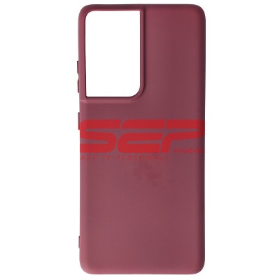 Toc silicon High Copy Samsung Galaxy S21 Ultra Plum foto