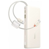 Baterie Externa Baseus EnerFill FC41, 20000mAh, 100W, QC + PD, 1 x USB-A - 3 x USB-C, Alba E0028N04