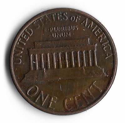 SUA one cent 1980 foto