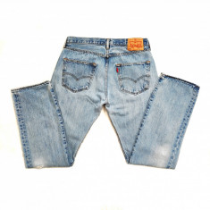 Blugi/Jeans Levi&amp;#039;s Strauss Original 501 Regular - W:32/L:32 foto