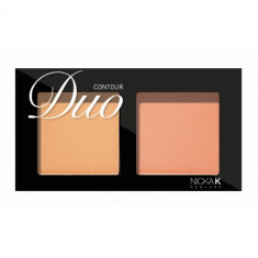 Paletă blush si fard de contur Nicka K Contour DUO, 2g - NDO07