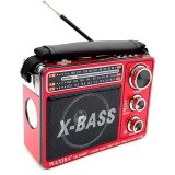 Radio portabil Waxiba XB-2066BT cu Bluetooth, MP3 Player si 3 benzi FM/AM/SW