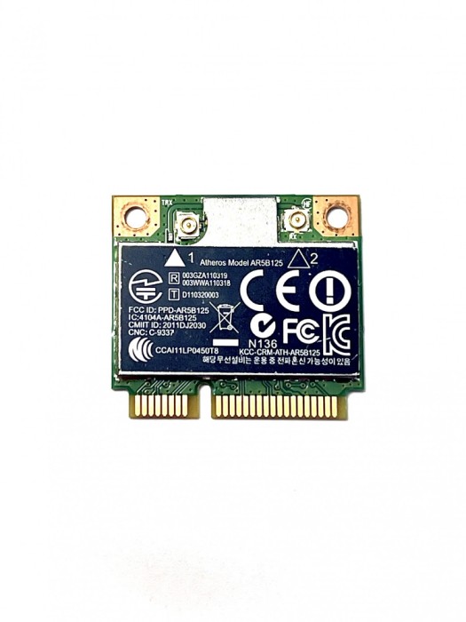 329.Modul/Placa retea wifi wireless wifi laptop AR5B125