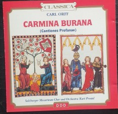 CD Carmina Burana Carl Orff foto