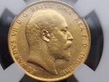 Marea Britanie - 1910 FULL GOLD SOVEREIGN - Edward VII - Pentru Colectionari, Europa, Aur