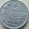 MONEDA 25 CENTIMES 1965-LUXEMBURG