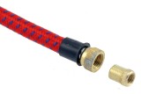 Furtun Flexibil Pompa Aer Bicicleta Negru Universal