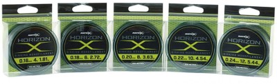 Fir Monofilament Matrix Horizon X Sinking Mono 300m 0.18mm/6lb foto
