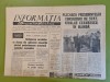 Informatia Bucurestiului 10 Aprilie 1973 - Autoutilitare TV 12 Autobuzul - Revista de Colectie