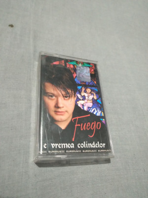 CASETA AUDIO FUEGO- E VREMEA COLINDELOR ORIGINALA foto