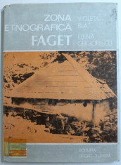 ZONA ETNOGRAFICA FAGET de VIOLETA BLAJ si ELENA GRIGORESCU , 1985 foto