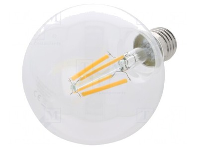 Lampă LED E27 8,5W Alb Cald 2700K foto