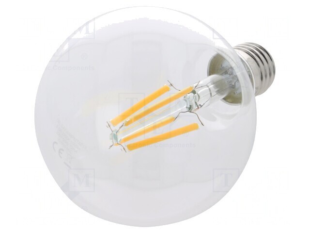 Lampă LED E27 8,5W Alb Cald 2700K
