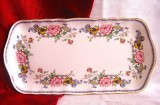 TAVA PLATOU PORTELAN ENGLEZESC CROWN STAFFORDSHIRE MODEL CHELSEA MANOR 31 CM