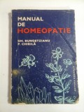 MANUAL DE HOMEOPATIE - BUNGETZIANU,CHIRILA