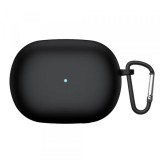 Husa Techsuit Silicone pentru Xiaomi Redmi Buds 4 Pro, Neagra