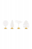 Alessi set de suporturi pentru pahare de vin Barkplace Tree 4-pack