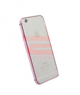 Bumper aluminiu iPhone 6 PALE PINK foto