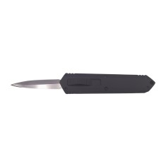 Briceag automat de vanatoare DEPOX&reg;, Destination Blade, metalic, 13.5 cm, negru