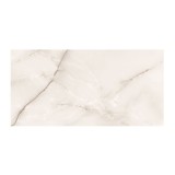 Gresie exterior / interior portelanata Onyx Polished, 60 x 120 cm, bej, lucioasa, rectificata, imitatie marmura