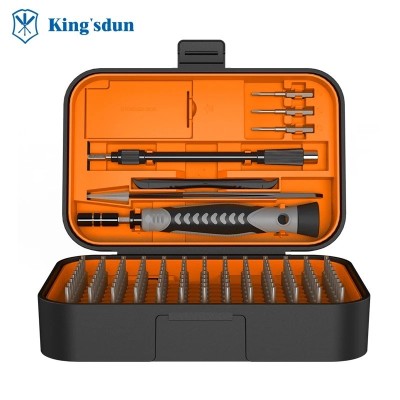 Set surubelnita inalta precizie 130 in 1, KING&amp;#039;SDUN, maner ergonomic, tija extensie telescopica, reparatii laptop, camera, telefon, drona foto