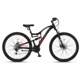 Bicicleta MTB Umit Stallion 2D, Full Suspension, SHM, 21 viteze, roata 29&quot;, cadr... Cod:52959170002