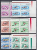 ROMANIA 1984 LP 1100 JOCURILE OLIMPICE DE VARA LOS ANGELES BLOCURI DE 4 MNH