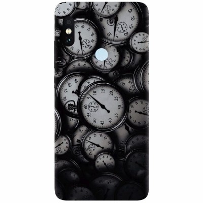 Husa silicon pentru Xiaomi Mi A2 Lite, Clocks Bw foto