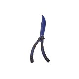 Cutit fluture, Butterfly, fara tais, model fulger, curbat, 26 cm