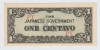 Filipine, One Centavo 1942_Ocupație japoneză_a UNC_serie liniara PT
