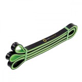 Banda elastica HMS GU06 Verde/Negru FitLine Training