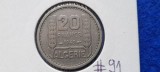 ALGERIA 20 FRANCI 1949 COLONIE