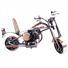 Macheta motocicleta metal 15x6x7.5cm