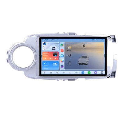 Navigatie Toyota Yaris 2010-2018 C-YARIS10 Android 8 Core 2.2 Ghz 8+128 Qled 1K ADAS 4G LTE GPS 360 KIT-YARIS10+EDT-E409V3 CarStore Technology foto