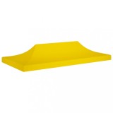Acoperis Cort Gradina 6x3m, Galben, Impermeabil, Pavilion Petrecere, vidaXL