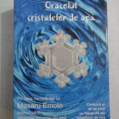 ORACOLUL CRISTALELOR DE APA - MASARU EMOTO ( carticica si 48 carti )