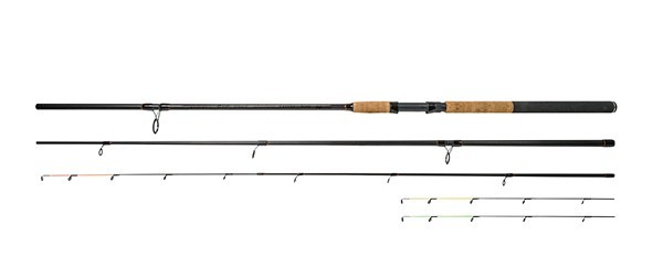 LANSETA CARP EXPERT BLACK SHADOW FEEDER 3,90M IM8 3+3 60-120