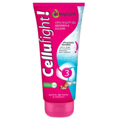 Gel Abdomen si Solduri Cellufight Cry-Sculpt Elmiplant 200ml foto