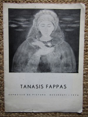 Tanasis Fappas, catalog de expozitie 1978 foto