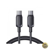 Cablu Date si Incarcare USB-C - USB-C Joyroom A14 60W 1.2m Negru