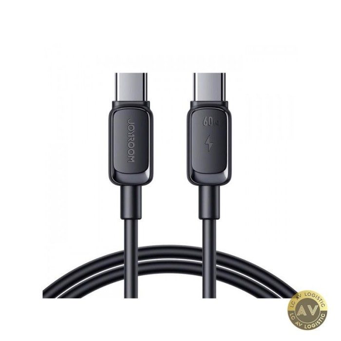 Cablu Date si Incarcare USB-C - USB-C Joyroom A14 60W 1.2m Negru