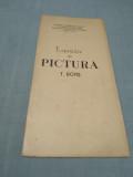 PLIANT/BROSURA EXPOZITIE DE PICTURA T.BOTIS CLUJ 5 MARTIE 1967
