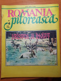 Romania pitoreasca aprilie 1991-munti grohotisu,amnas sibiu,palatul elisabeta