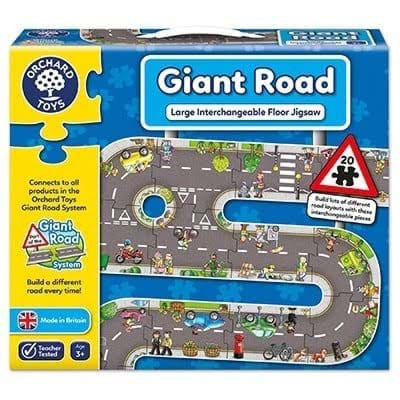 Puzzle gigant de podea traseu masini (20 piese) GIANT ROAD JIGSAW foto