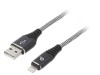 Cablu USB Lightning 1m Negru, Gembird