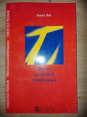 Poezia patriotica romaneasca- Ioana Bot foto